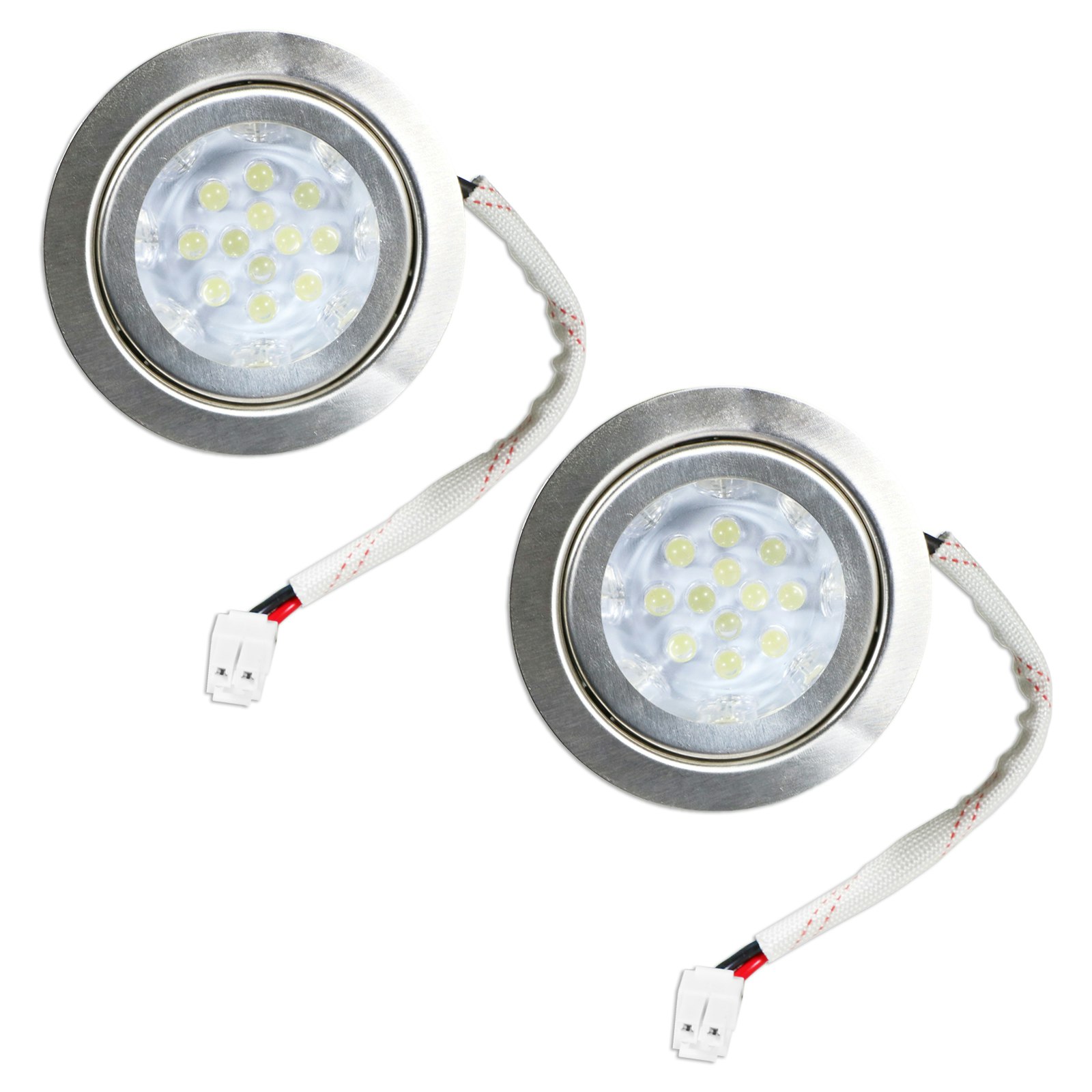 Rangemaster Cooker Hood Light Lens Cover - Clear, For Beko Electrolux AEG Faber (2-Pack)