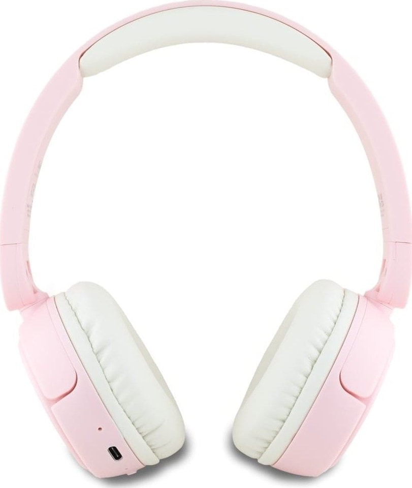 image 1 of Hello Kitty Face Logo Bluetooth Wireless Headphones Pink - HKOBHV6ROKFP