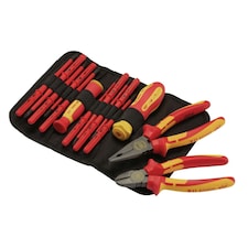 XP1000 VDE Slimline Interchangeable Screwdriver and Pliers Set (14 Piece) (94860)
