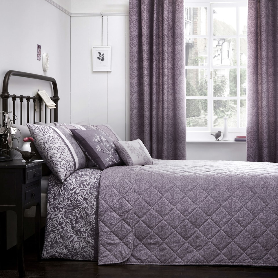 image 1 of D & D Hanworth Bedspread Heather