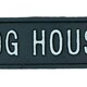 image 2 of Dog House Cast Iron Sign Plaque Wall Door Fence Gate Post House Garden Yard