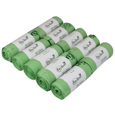 BioLiner 80 Litre Compostable Bags for Swing Bins & Dustbins - 10 Rolls