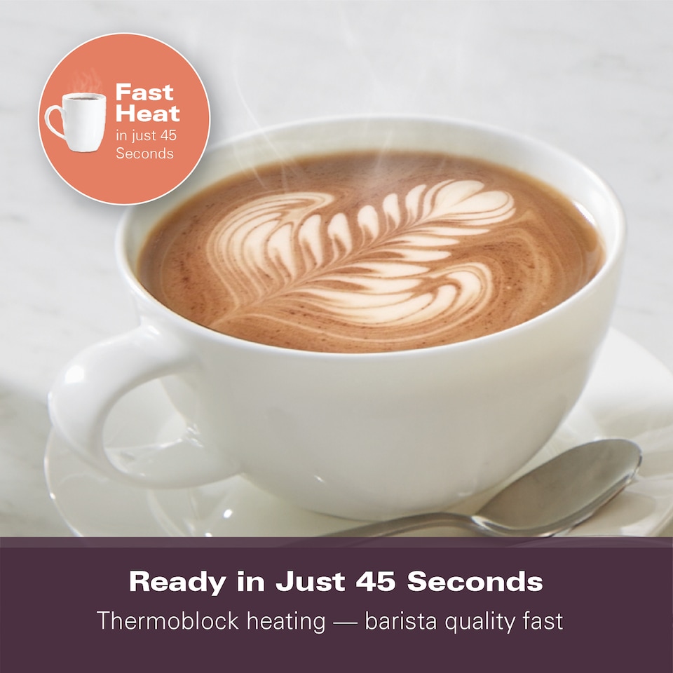 image 1 of Hamilton Beach BaristaPro Plus Touch 8-in-1 Espresso Machine Black