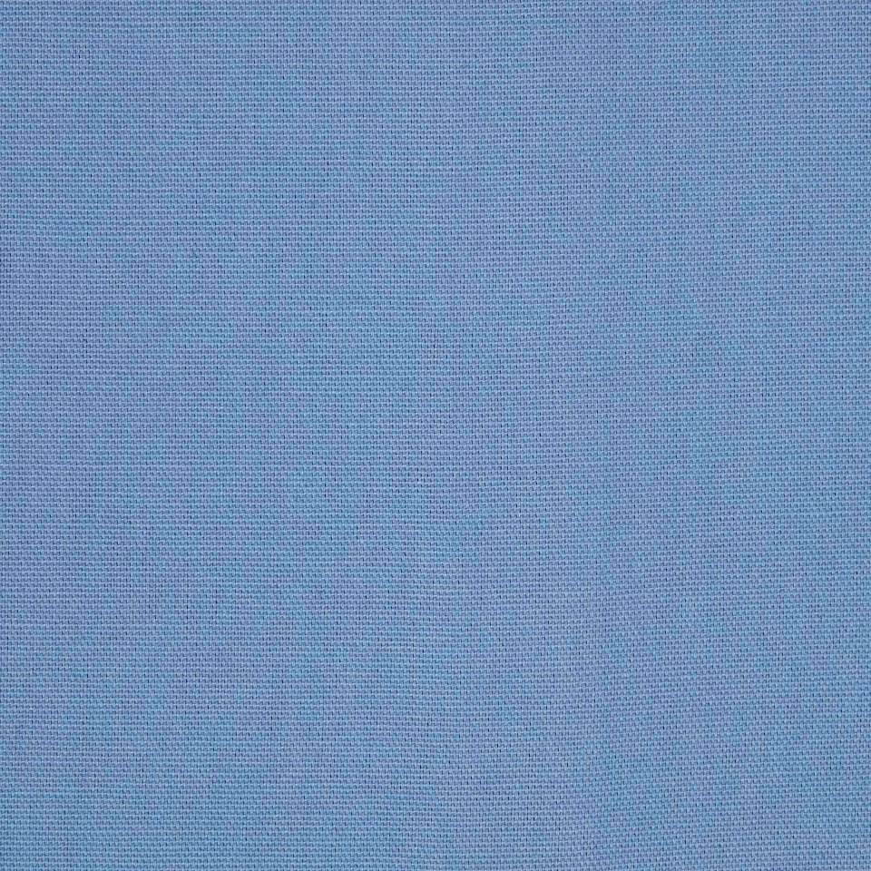 image 1 of Homescapes Cotton Plain Airforce Blue Ready Made Eyelet Curtain Pair - 117 x 137 cm Blue