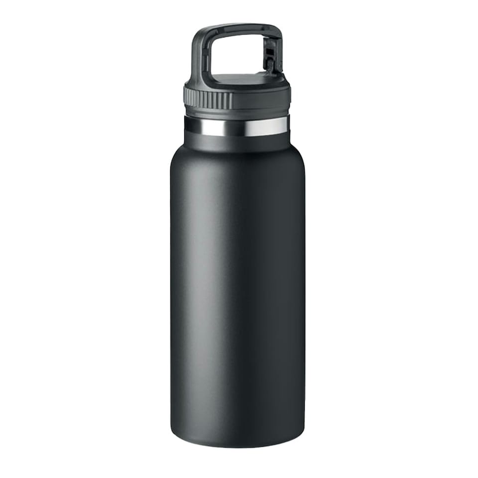 image 1 of MidOcean Cleo Double Wall 970ml Water Bottle - Black - One Size Black | One Size