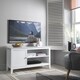 image 2 of Karlstad Low Sideboard with Storage in White
