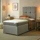image 2 of Hybrid Mattress - Soft Feel, Memory Foam & Spring Support Grey | King