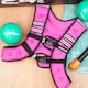image 2 of Komodo Pink Neoprene Weighted Vest - 5kg