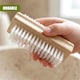 image 7 of GEEZY Wooden Double Sided Nail Brushes with Firm Bristles, Pack of 4