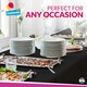 image 5 of SOL 4pk Long Black Table Cloth Party 274x137cm Plastic Cover Tablecloth Black