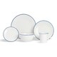 image 1 of Nicola Spring 20 Piece White Farmhouse Dinner Set