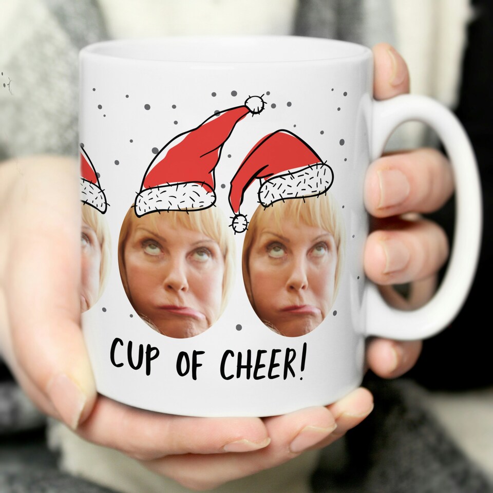 image 1 of Personalised Photo Upload Santa Mug White