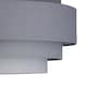 image 6 of Pair of Grey Ombre 5 Tier Light Shades | Grey | Large | 2