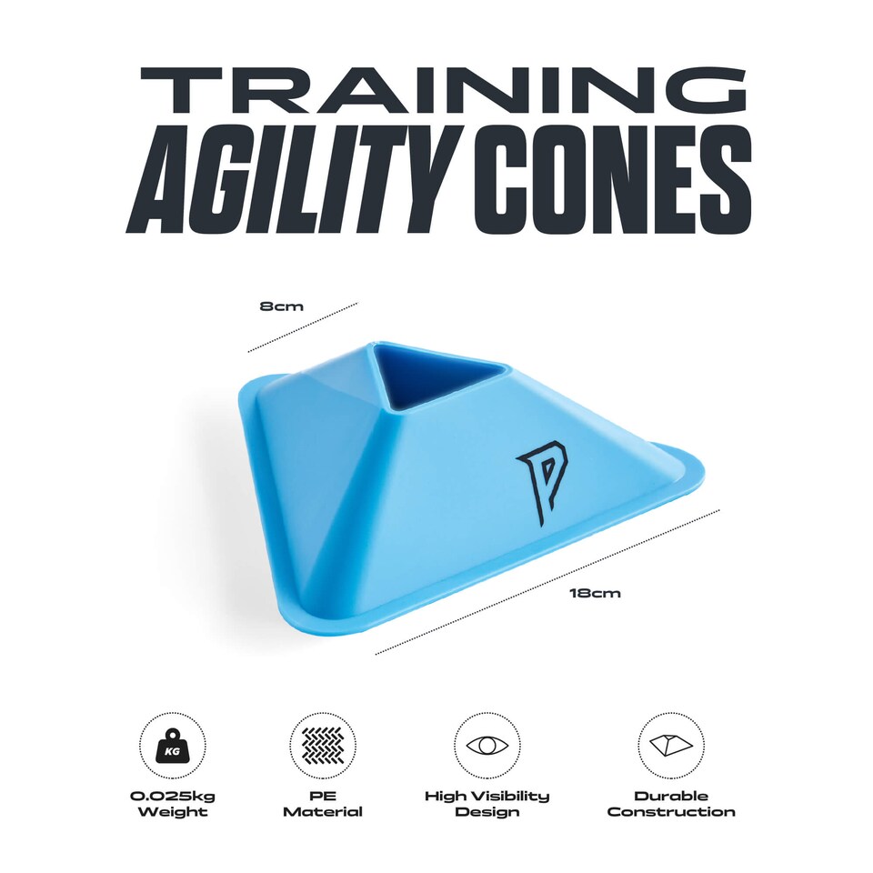 image 1 of Phoenix Fitness Training Agility Cones Pack of 30