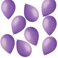 Lavender Biodegradable Mini Latex Balloons 13cm / 5 in - Pack of 50