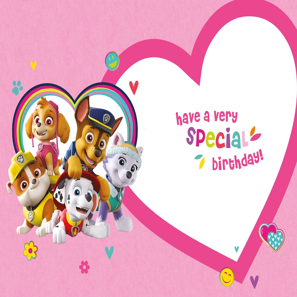 image 1 of Paw Patrol Birthday Girl Birthday Card