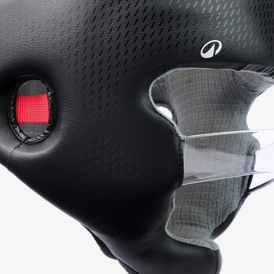 image 1 of Decathlon Adult Bar-Faced Boxing Headguard