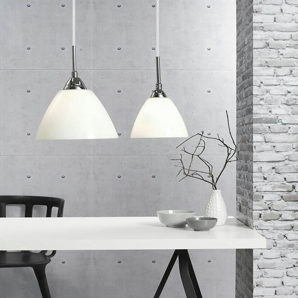 image 1 of Read 20  | Pendant | Glass White