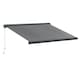 image 9 of Outsunny DIY Retractable Canopy with Remote Controller for Patio, Grey 