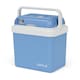 image 1 of 24L 240V AC & 12V DC Coolbox Hot Cold Portable Electric Cool Box | Blue