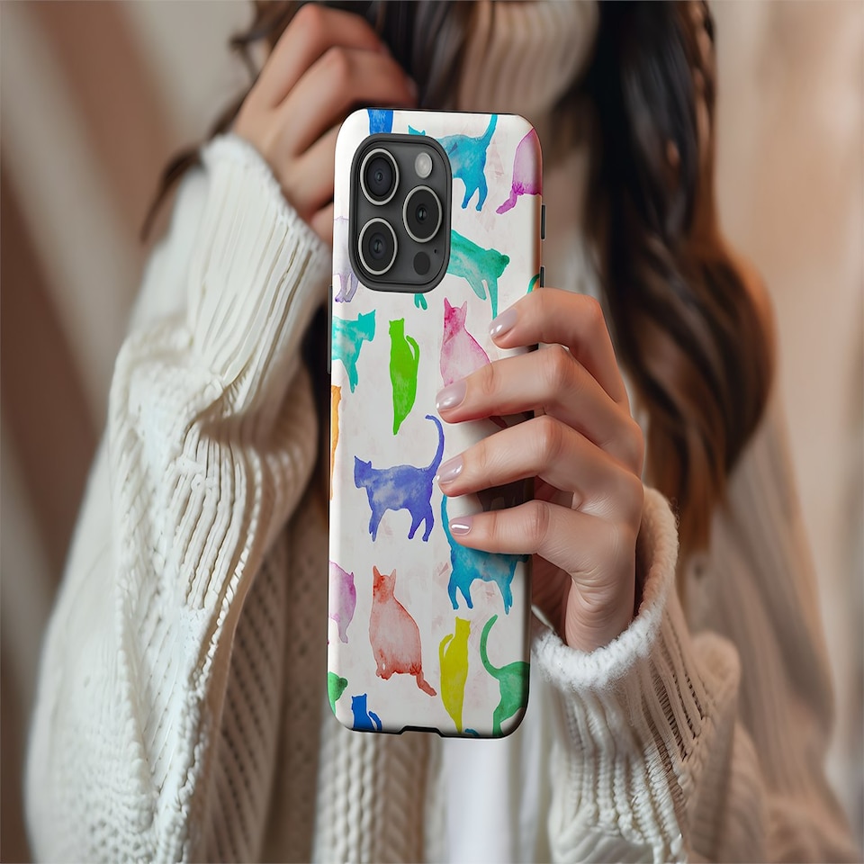 image 1 of Abstract Cats Multi | iPhone 16e
Tough | iPhone 16e
Tough