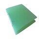 image 1 of Pack of 10 A5 Slim Green Translucent Ringbinders by Janrax