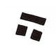 image 9 of Black Sport Gym Fitness Exercise Headband & Sweatband Set for Heads & Wrists