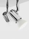 image 4 of ValueLights Chrome Square 4 Way GU10 Ceiling Spotlight