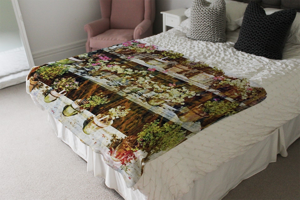 image 1 of Plant Pots Blanket | Multi