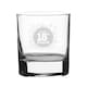 image 1 of Personalised Happy 18th Birthday Round Engraved Whisky Tumbler