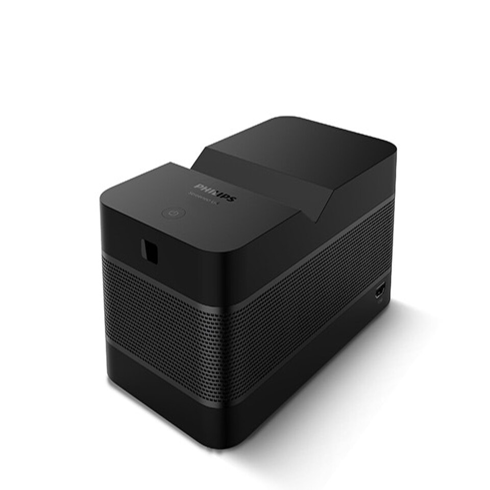 image 1 of Philips Screeneo U4 Projector Black, 80", 1080p, HDMI & USB, dual bluetooth