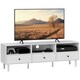 image 6 of HOMCOM TV Unit, TV Cabinet for up to 75", with Drawers, Shelves, White White