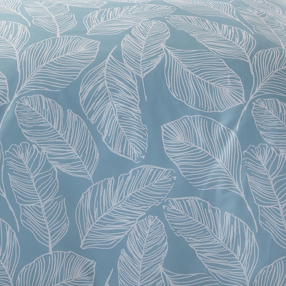 image 1 of Fusion Matteo Duvet Cover Set Duck Egg