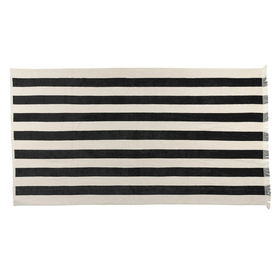 image 1 of Ukiyo Yukari AWARE Deluxe Beach Towel - Anthracite - One Size Grey | One size