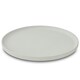 image 2 of Curateology LoHo Set of 4 Stoneware Dinner Plates 26cm - Reactive Glaze Light Grey