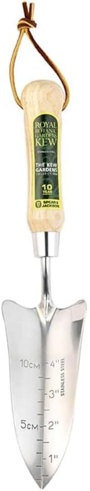 image 1 of Spear & Jackson Kew Gardens Collection Stainless Steel Transplant Trowel