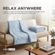 image 8 of Homescapes Luxury Cooling Blanket, Summer Coverless Duvet, Single