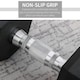 image 4 of HOMCOM 12.5KG Single Rubber Hex Dumbbell Portable Hand Weights for Home Gym