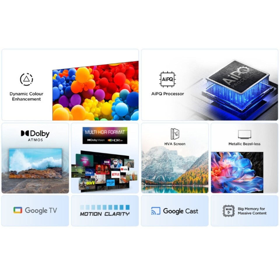 image 1 of TCL 65" Inch P7K Smart 4K QLED TV Ultra HD HDR TV 65P7K - Free 2 Year Warranty