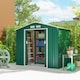 image 9 of Outsunny 7 x 4ft Garden Shed Storage with Foundation Kit and Vents, Green