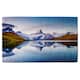 image 1 of Panoramic view of the Mt. Schreckhorn and Wetterhorn Designer Bath Towel | Multi