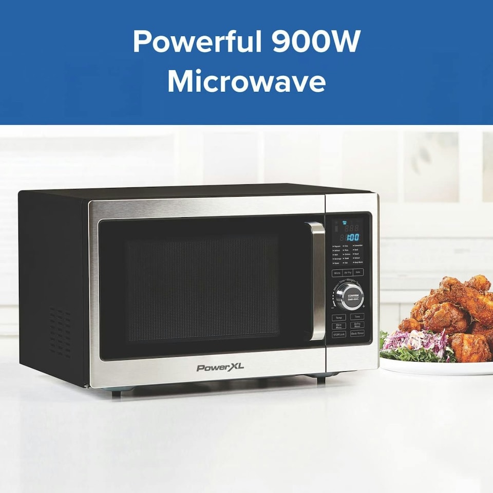 image 1 of Power XL 28L Microwave Air Fryer