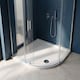 image 6 of Balterley Premium Slip Resistant Slimline Quadrant Shower Tray - Anti-Slip Stone Resin Bathroom Base by Balterley | White | European White | 1