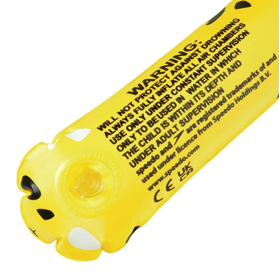 image 1 of Speedo Learn To Swim Character Pool Inflatable - Yellow/Black - One Size