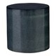image 2 of Interiors by Premier Dark Grey Marble Effect Cotton Jar, Cotton Bud Container With Lid, Travel Ear Bud Holder, Cotton Swab Holder