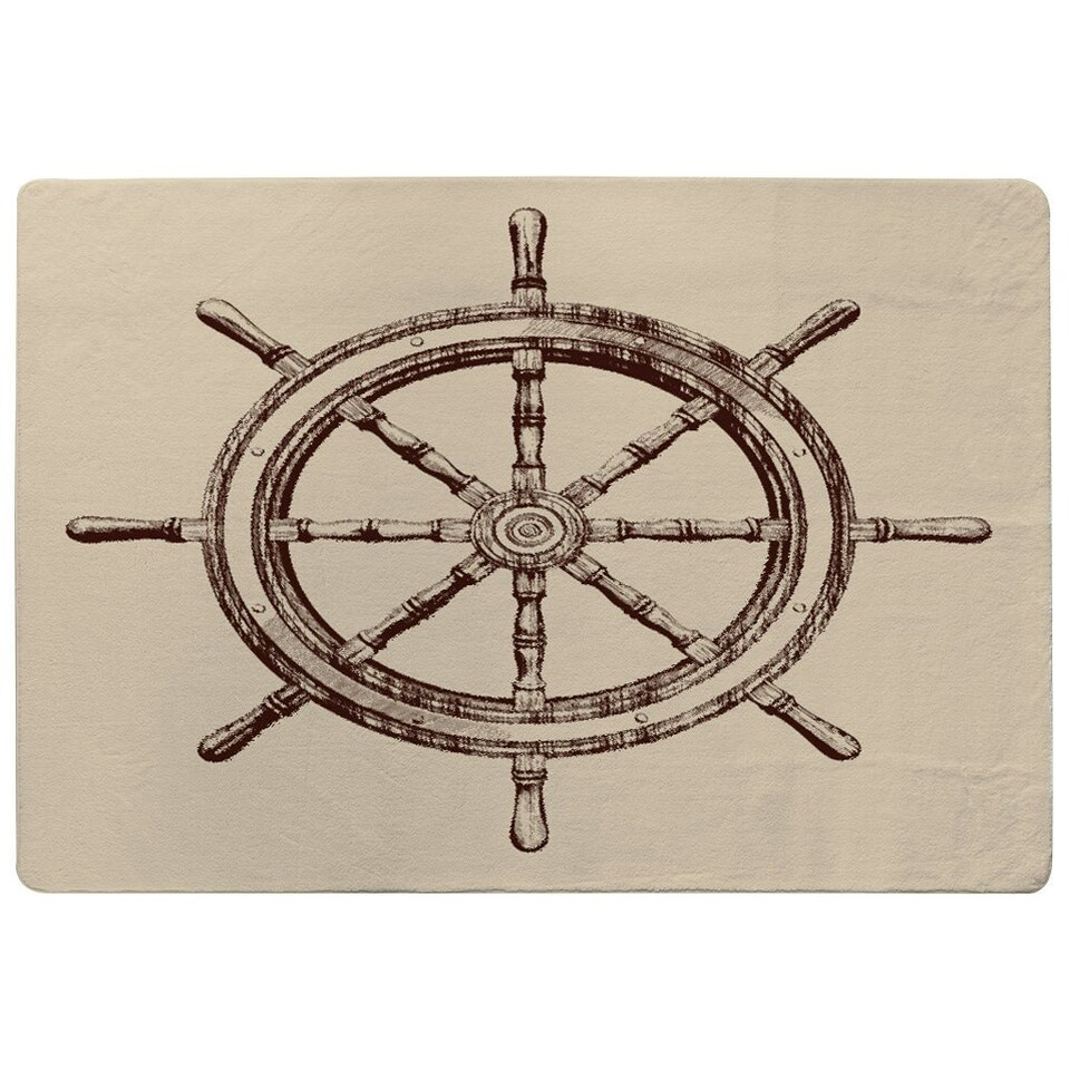 image 1 of Ship Wheel (Rug) Multi | XL: 160x230cm