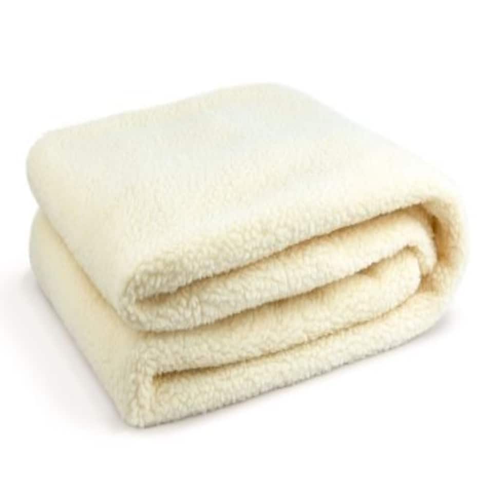image 1 of Snuggle Collection Fleece Underblanket Mattress Protector - Single