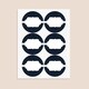 image 3 of To And From Design Round Stickers 88mm - Sheet of 6