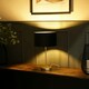 image 1 of ValueLights Charlie Gold Table Lamp Black Velvet Shade 