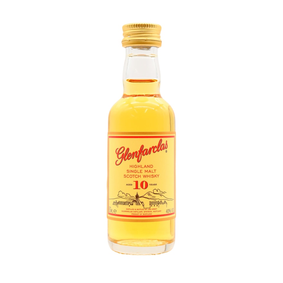 Glenfarclas - Highland Single Malt Scotch 10 year old Whisky Miniature